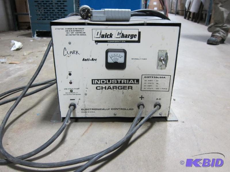 Quick Charge Corp. Fork Truck Charger