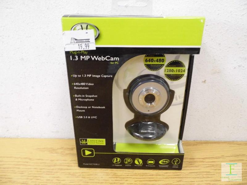 New Gear Head Web Cam