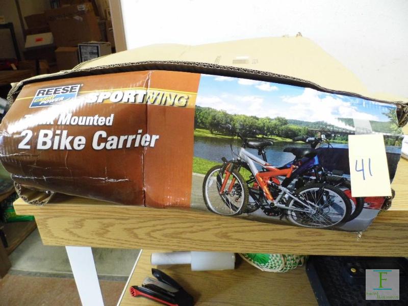 New Reese Trunk Mounted 2 Bike Carrier
