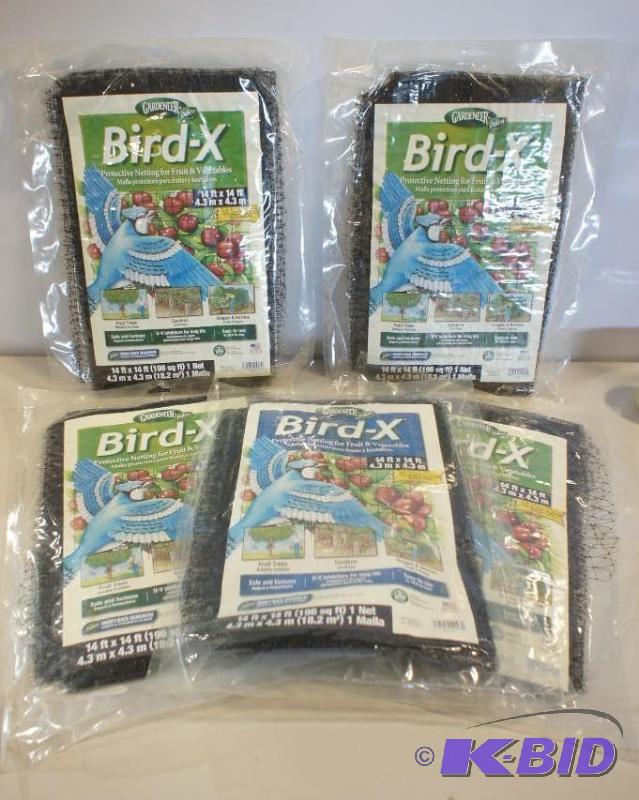 lot 18 image: Lot of Bird- X Protective Netting for Fruits ...