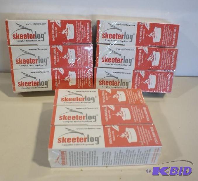 lot 21 image: Lot of 3 packs of&nbspRediflame&nbspSkeeter...