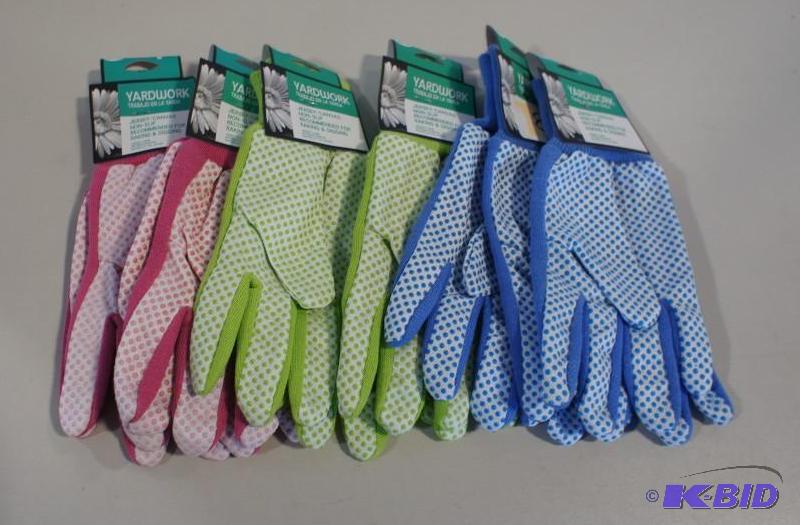 lot 8 image: New Midwest Yardwork Gloves - Qty 6 pairs - ...