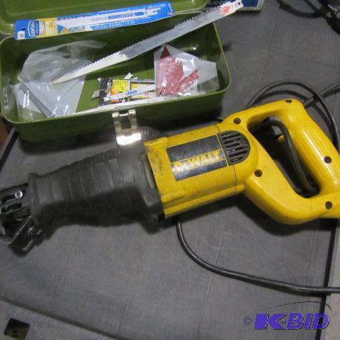 lot 103 image: DeWalt Reciprocating Saw