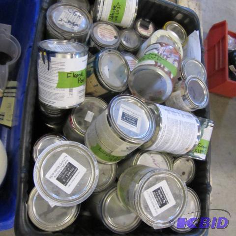 lot 126 image: Harley Davidson Paints