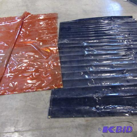 lot 13 image: Welding Curtains