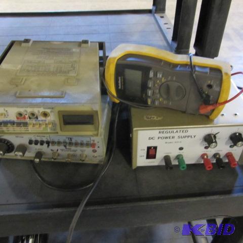 lot 130 image: DC Power Supply, Meters