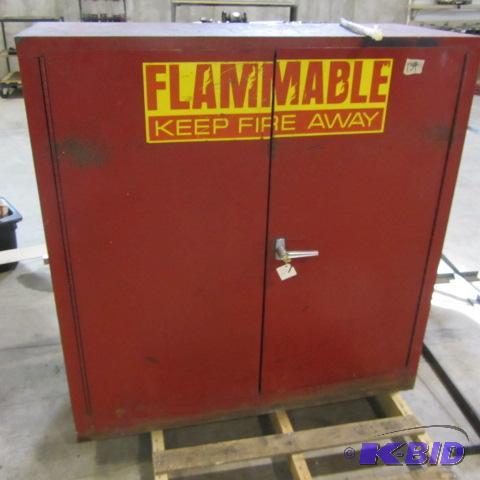 lot 134 image: Flammable Liquids Storage Cabinet