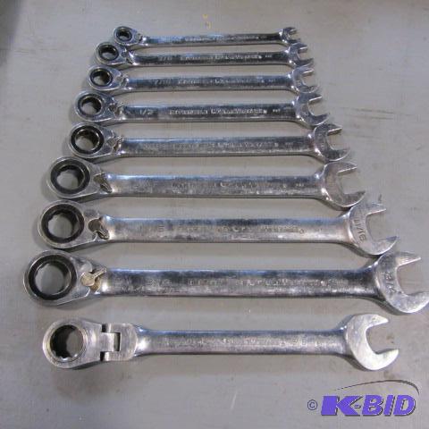 lot 42 image: Ratchet & Open Wrenches
