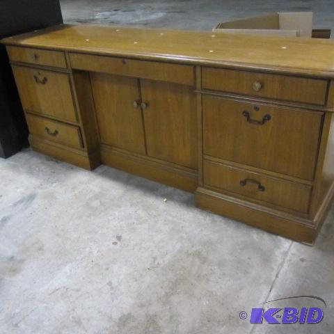 lot 52 image: Walnut Credenza