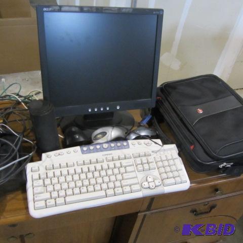 lot 62 image: Computer Bag, Keyboard