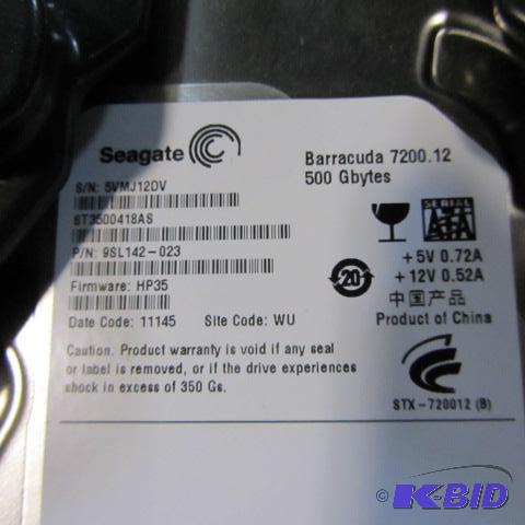 lot 63 image: Baracuda Hard Drive