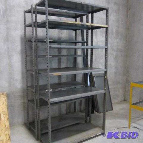 lot 76 image: Heavy Duty Shelving
