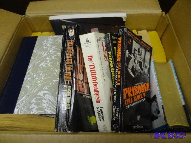 lot 104 image: Box Full of Misc Books...