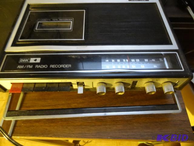 lot 129 image: DHC AM FM Radio Cassette Recorder...