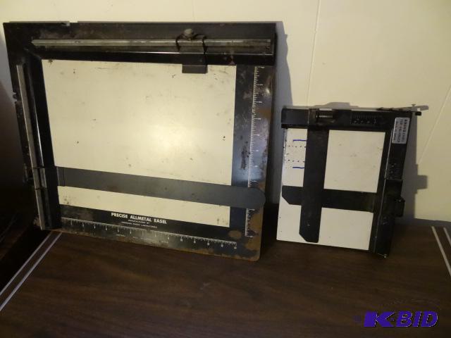 lot 138 image: Precise All Metal Easel 14" Oruz Easel f...