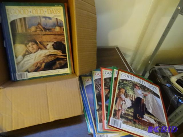 lot 140 image: Box Full of Good Old Days Magazines...