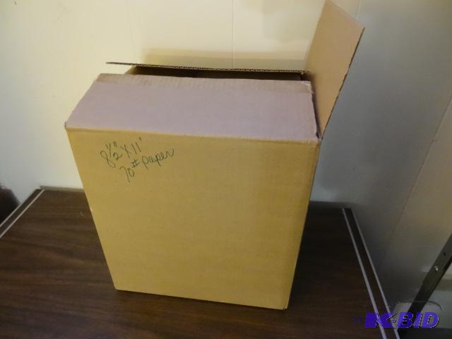 lot 148 image: 8 12 X 11 70# Paper Card Stock. Full Box...