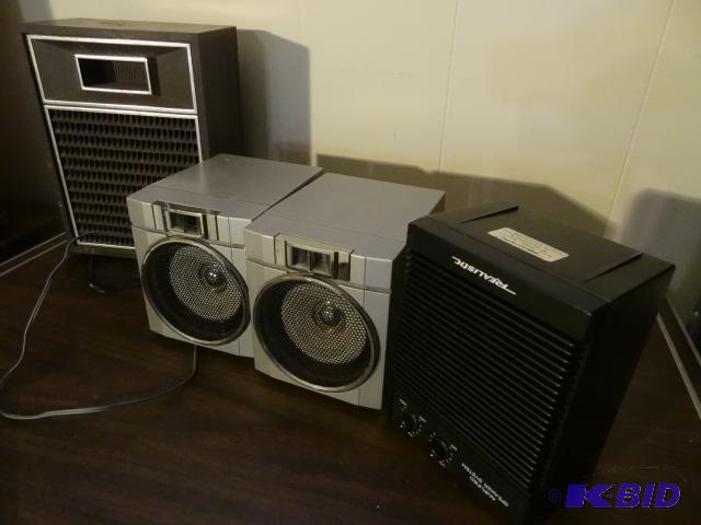 lot 156 image: 4 Misc Speakers...