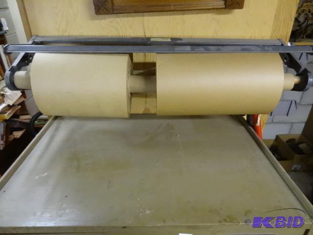 lot 172 image: Bulman Paper Roll Dispenser Mounted To Wall. ...