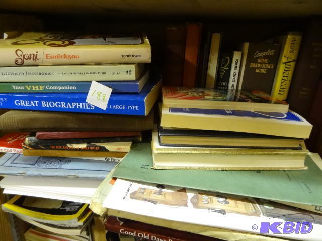 lot 188 image: Misc Vintage Books Bring Boxes....