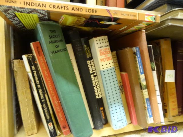 lot 189 image: Misc Vintage Books Bring Boxes....