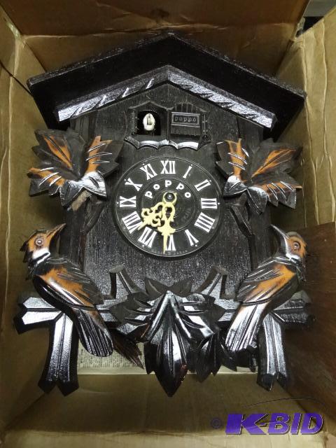 lot 52 image: Vintage CooCoo Clock POPPO OH-25...