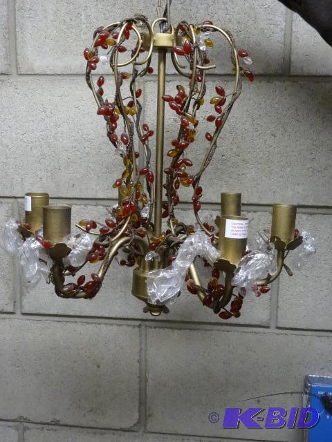 lot 53 image: Vintage Decorative Hanging Light...