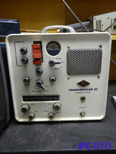 lot 69 image: Gonset Communicator III Transmitter Receiver...