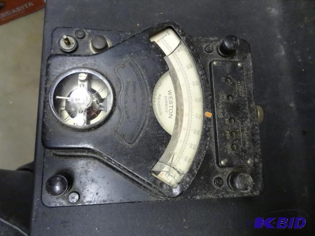 lot 83 image: Weston Direct Reading Ohmeter...