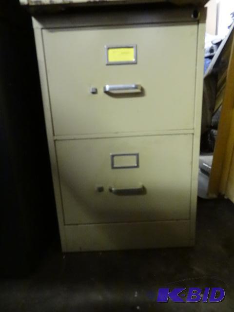 18&quot metal 2 drawer file cabnet...