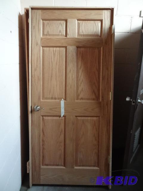 36 x 80 6 panel solid core door....
