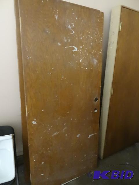 2 solid core doors. 36 x 80...