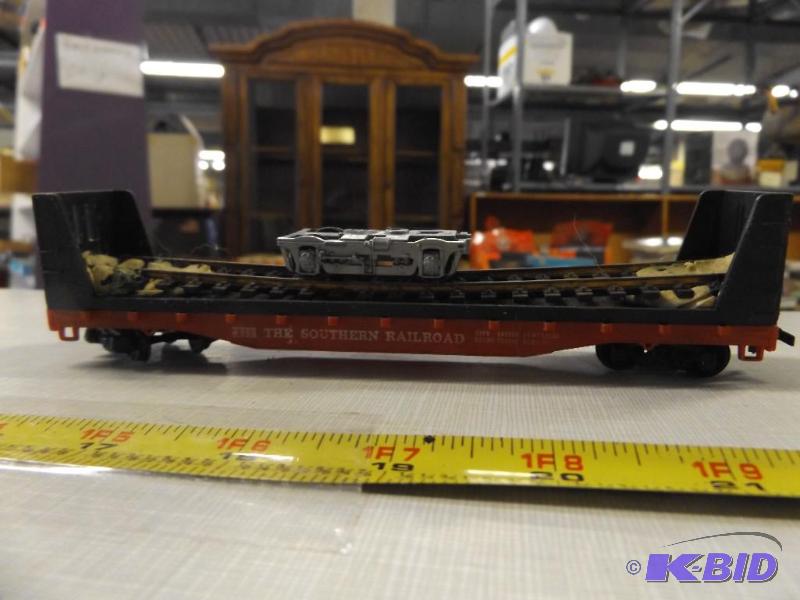 The Southern Railroad, flat bed rail car, not...