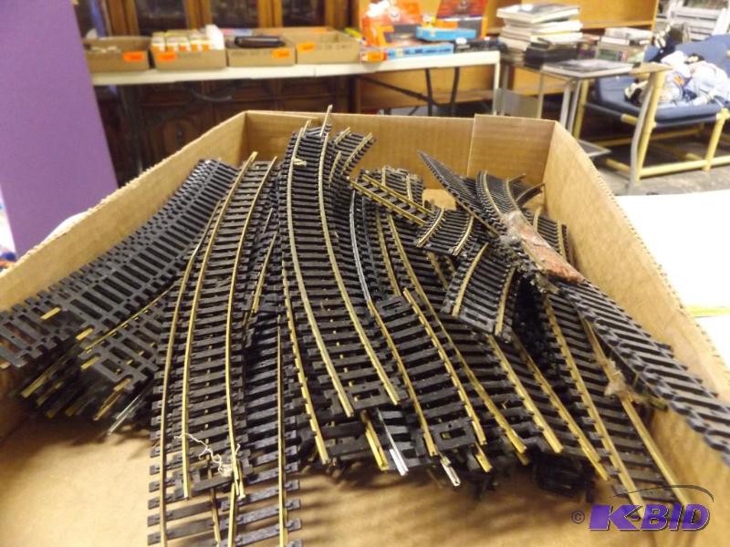 70 plus curved sections of track...
