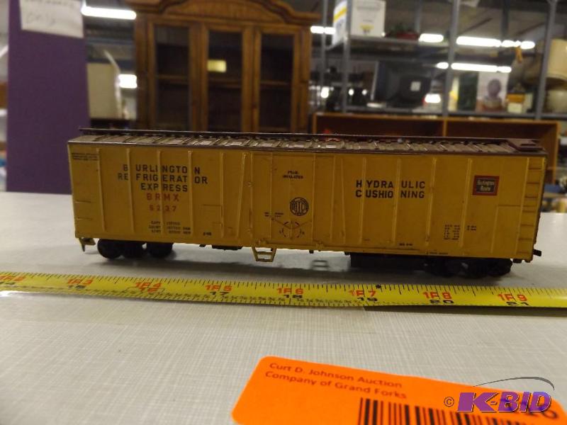 Burlington Refrigerator Express Rail Car...