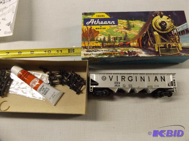 Virginian Rail Car, Athearn Miniatures Model ...