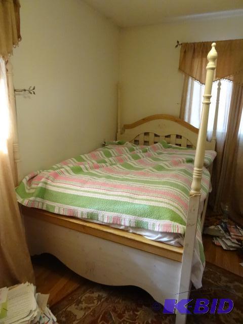 lot 19 image: 57 x 79 bed. Does not include mattress or box...