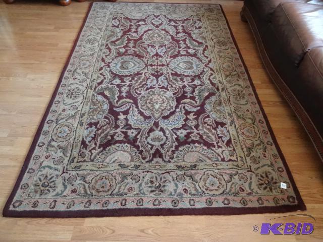 lot 28 image: Hand tufted rug. Style ANJ ACU 0078. Burundi ...