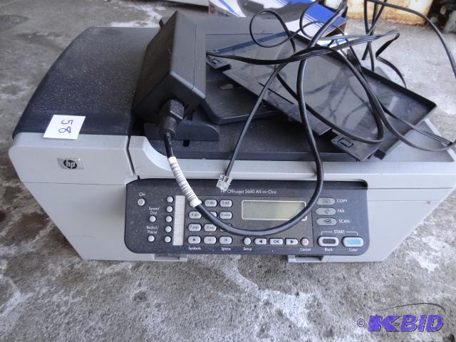 lot 58 image: HP office jet 5610 all in one printer...