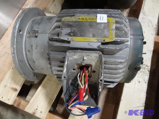 Baldor electric motor. 200400 volt. Missing ...