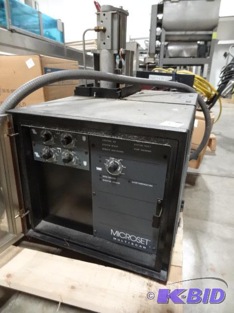 Nordson series 3100 microset multiscan. 2002...
