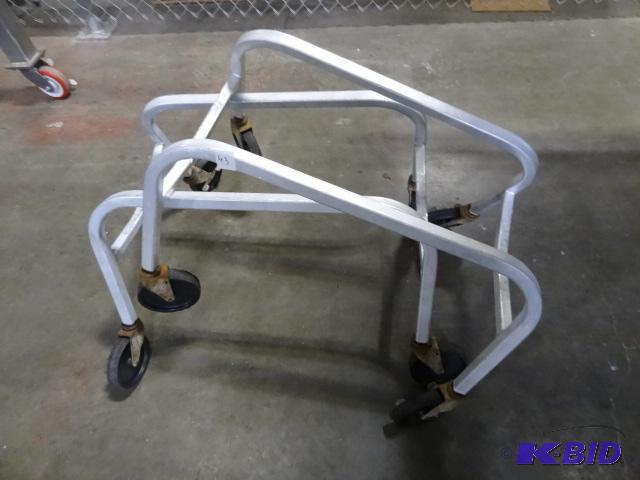 2 aluminum dollies....