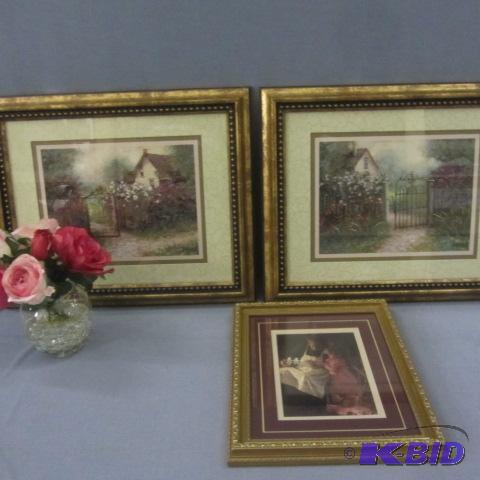 lot 100 image: Garden Prints
