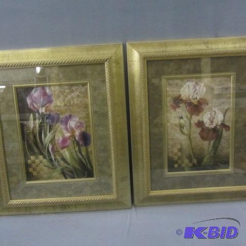 lot 105 image: Iris Framed Prints