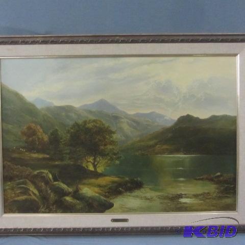 lot 110 image: Framed Lake Country