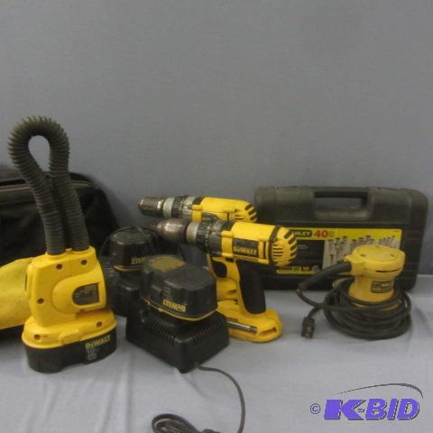 lot 27 image: DeWalt Cordless Package