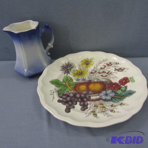 lot 41 image: Spode & Old Flow Blue