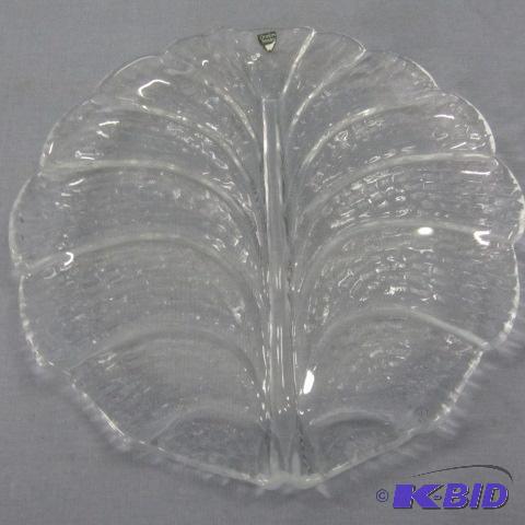 lot 42 image: Orrefors Crystal Plate
