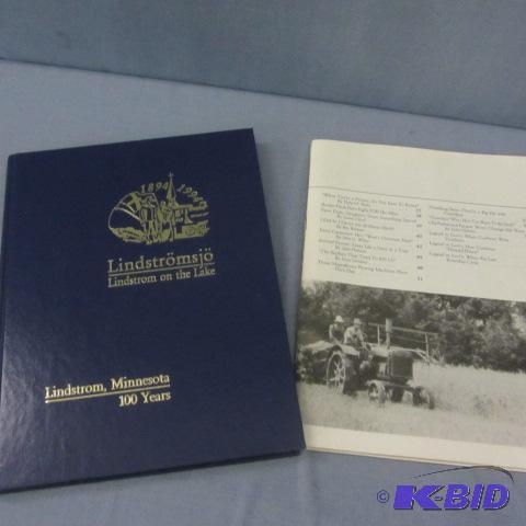 lot 74 image: Lindstrom MN & Farming Books