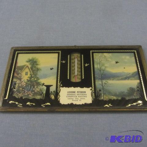 lot 80 image: Advertising - Thermometer